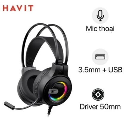 Tai nghe gaming có dây Havit H2040D 1